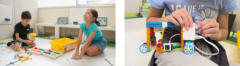 レゴブロックで低学年から楽しく学ぶ小学生向けプログラミング教室