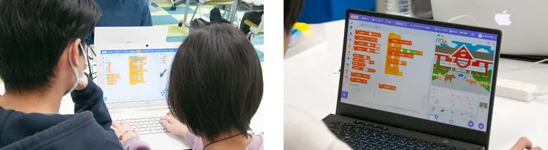 スクラッチでゲーム制作を学ぶ小学生向けプログラミング教室